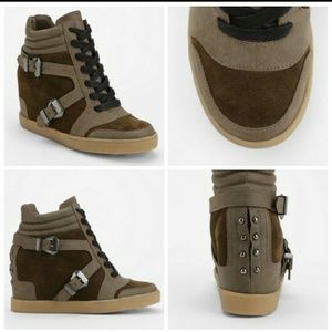 Sam Edelman wedge sneakers